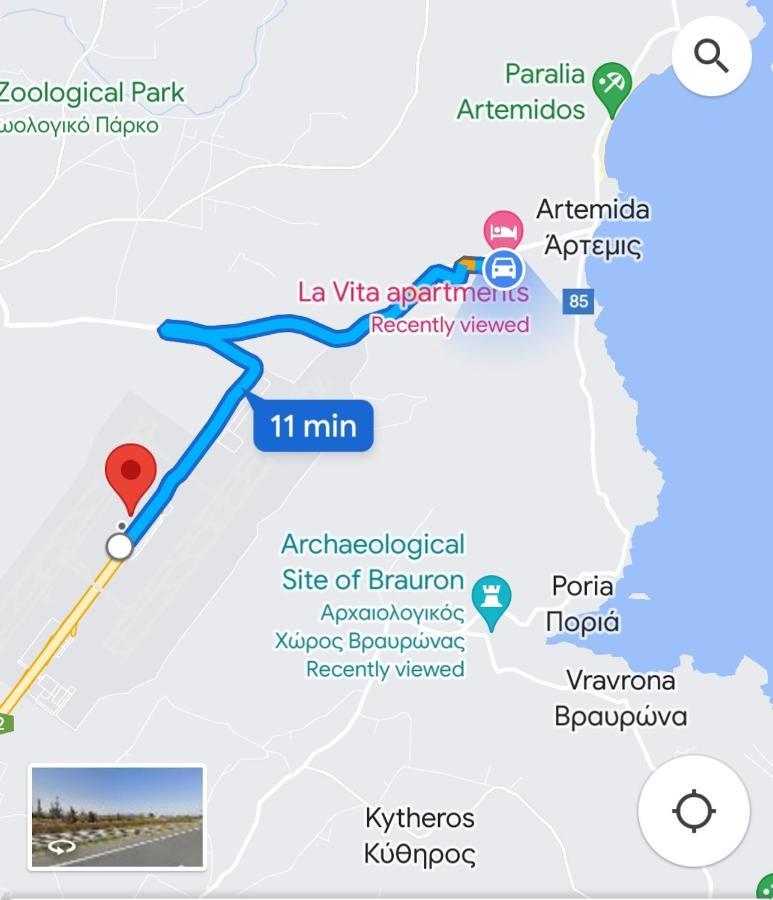 La Vita Apartments-Near Airport & Sea 阿特米达 外观 照片